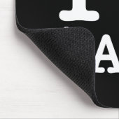 I Herz (Liebe) Baht Mousepad (Ecke)