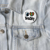 I Herz (Liebe) Bradley Button (Beispiel)