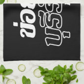 I Herz (Liebe) Buriram, Isan, Thailand Geschirrtuch (Gefaltet)