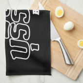 I Herz (Liebe) Buriram, Isan, Thailand Geschirrtuch (Viertel Falte)