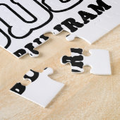 I Herz (Liebe) Buriram, Isan, Thailand Puzzle (Seite)