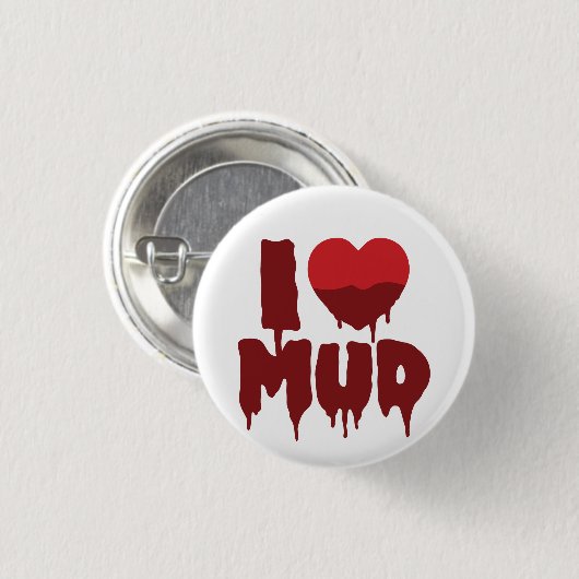 I Herz (Liebe) Button (Vorne & Hinten)