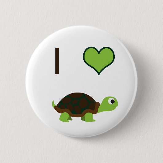 I Herz (Liebe) Button (Vorderseite)