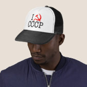 I Herz (LIEBE) CCCP Truckerkappe (Beispiel)