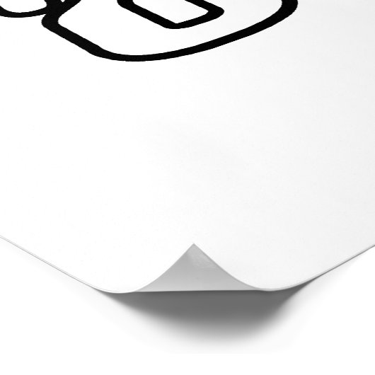 I Herz (Liebe) Chaiyaphum, Isan, Thailand Poster (Ecke)