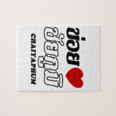 I Herz (Liebe) Chaiyaphum, Isan, Thailand Puzzle (Horizontal)