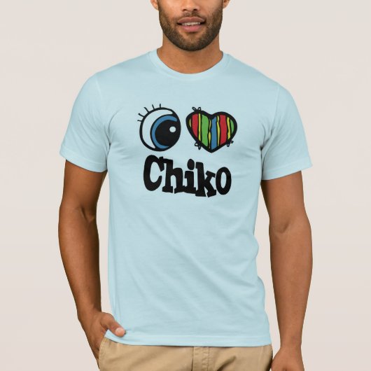 I Herz (Liebe) Chiko T-Shirt (Vorderseite)
