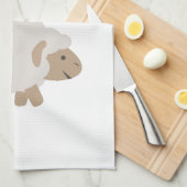 I herz (Liebe) Ewe (Sie) Küchentuch (Viertel Falte)