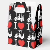 I Herz (Liebe) Golfplatz Geschenkschachtel (Geöffnet)