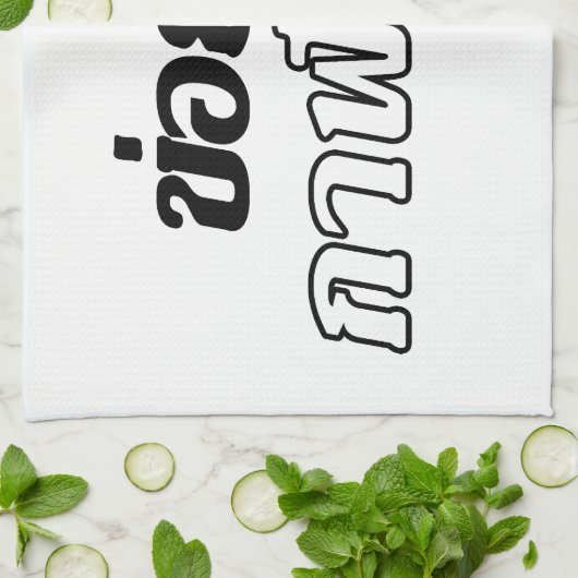 I Herz (Liebe) Kalasin, Isan, Thailand Küchentuch (Gefaltet)