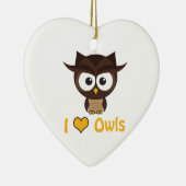 I Herz (Liebe) Keramik Ornament (Rechts)
