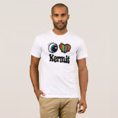 I Herz (Liebe) Kermit T-Shirt (Vorne ganz)