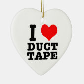 I HERZ (LIEBE) Klebeband Keramikornament (Rechts)