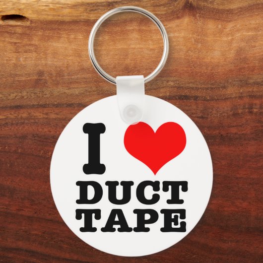 I HERZ (LIEBE) Klebeband Schlüsselanhänger (Vorderseite)