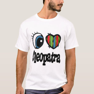 I Herz (Liebe) Kleopatra T-Shirt