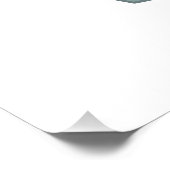 I Herz (Liebe) Kuchen Poster (Ecke)