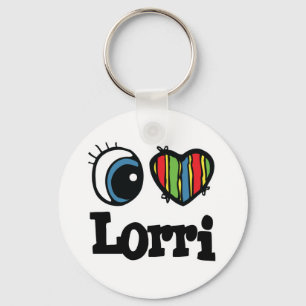 I Herz (Liebe) Lorri Schlüsselanhänger