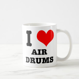 I HERZ (LIEBE) LUFTDRUMEN KAFFEETASSE