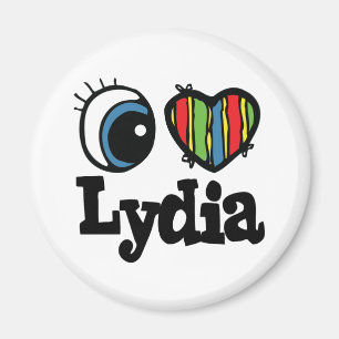 I Herz (Liebe) Lydia Magnet