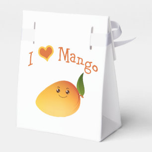 I Herz (Liebe) Mango Geschenkschachtel