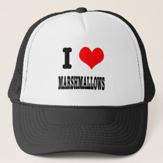 I HERZ (LIEBE) Marshmallows Truckerkappe