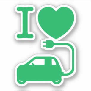 I Herz {Liebe} NEVs Aufkleber
