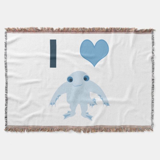 I herz (Liebe) Ningen Decke (Vorderseite)