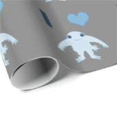 I herz (Liebe) Ningen Geschenkpapier (Rolleneckpunkt)