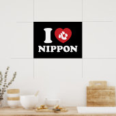 I HERZ [LIEBE] NIPPON POSTER (Küche)