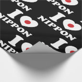 I HERZ [LIEBE] NIPPON WRAPPING PAPIER GESCHENKPAPIER (Ecke)