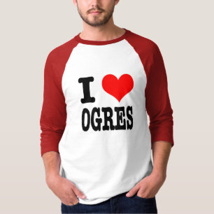 I HERZ (LIEBE) OGRES T-Shirt