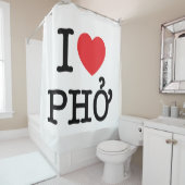 I Herz (Liebe) Pho Duschvorhang (Beispiel)