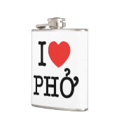 I Herz (Liebe) Pho Flachmann (Links)