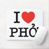 I Herz (Liebe) Pho Mousepad (Mit Mouse)