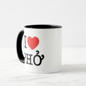 I Herz (Liebe) Pho Tasse (Vorderseite Links)