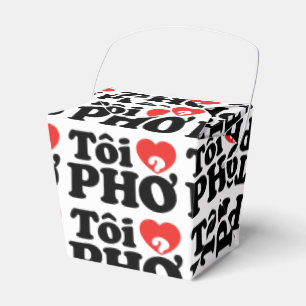 I Herz (Liebe) Pho (Tôi ❤ PHỞ) vietnamesische Geschenkschachtel