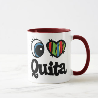 I Herz (Liebe) Quita Tasse