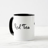 I (Herz) Liebe Rooibos Tea Tasse (Vorderseite Links)