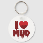 I Herz (Liebe) Schlüsselanhänger (Vorderseite)