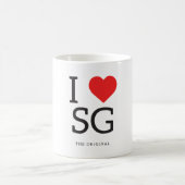 I Herz Liebe-Singapurs | I SG-Tasse Verwandlungstasse (Mittel)