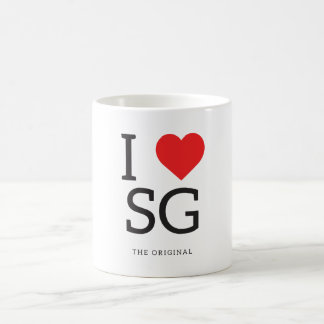 I Herz Liebe-Singapurs | I SG-Tasse Verwandlungstasse