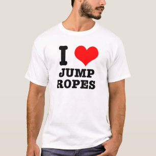 I HERZ (LIEBE) Sprungseile T-Shirt