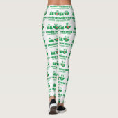 I Herz (Liebe) Thai Green Curry Leggings (Rückseite)