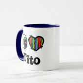 I Herz (Liebe) Tito Tasse (Vorderseite Links)