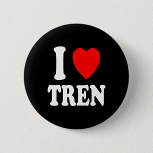 I Herz (Liebe) Tren Bodybuilding Steroide Zyklus Button