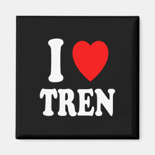 I Herz (Liebe) Tren Bodybuilding Steroide Zyklus Magnet