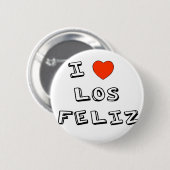 I Herz Los Feliz Button (Vorne & Hinten)