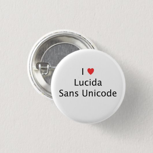 I Herz Lucida ohne Unicode Button (Vorne & Hinten)