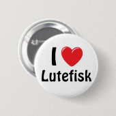 I Herz Lutefisk Button (Vorne & Hinten)