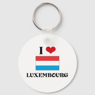 I HERZ LUXEMBURG SCHLÜSSELANHÄNGER